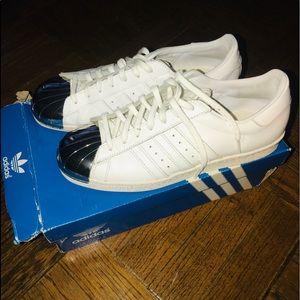 Adidas metallic shell toes
